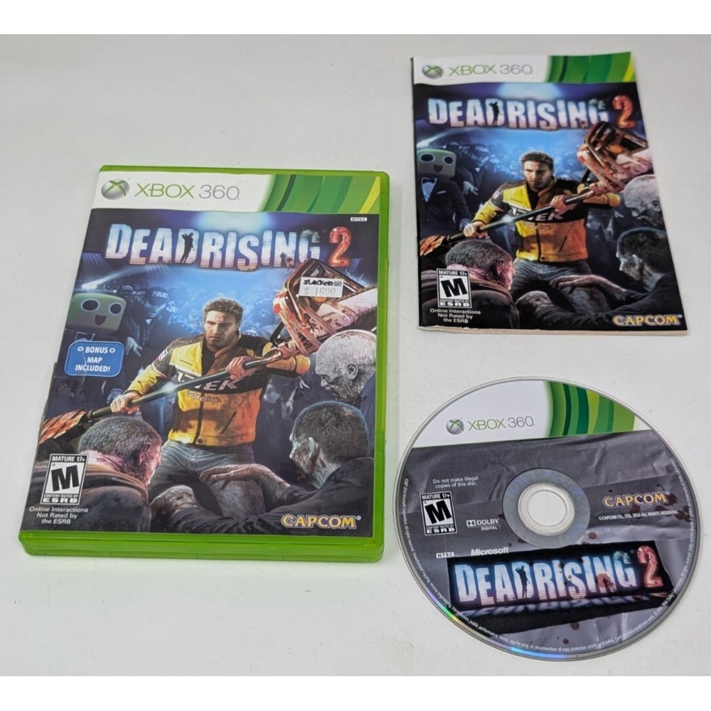 Dead Rising 2 Microsoft Xbox 360 2010 TESTED‎ Complete CIB